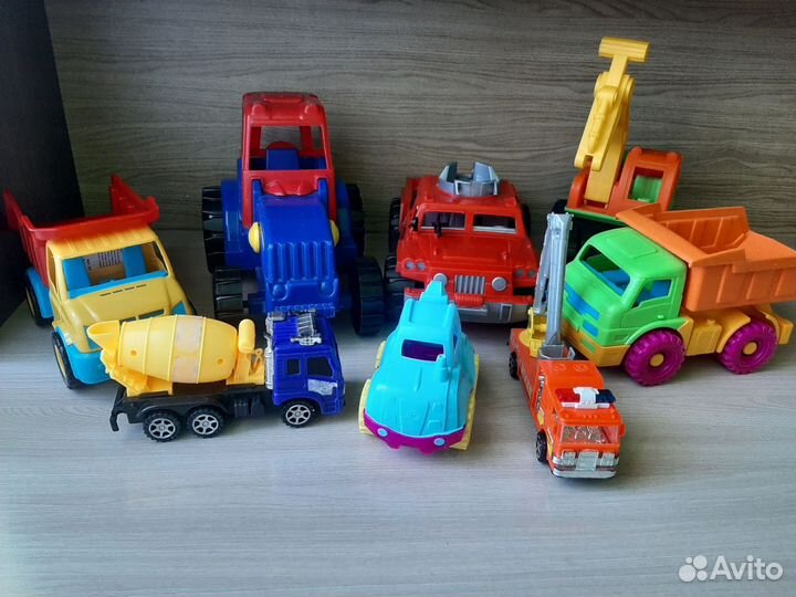 Детские машинки игрушки пакетом