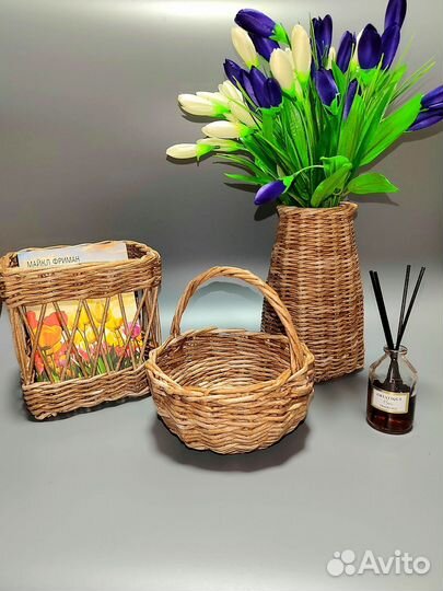 Плетёная корзина