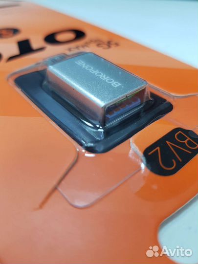 Адаптер Borofone BV2 Micro USB OTG Adapter