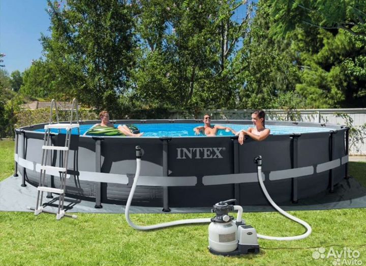 Каркасные бассейны для дачи intex, Bestway