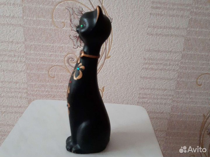 Статуэтка кошка керамическая