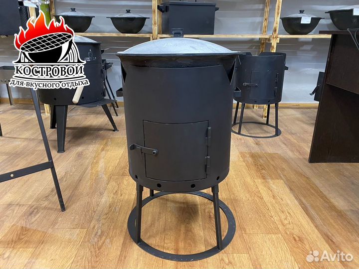 Казан на 12 литров + печь 