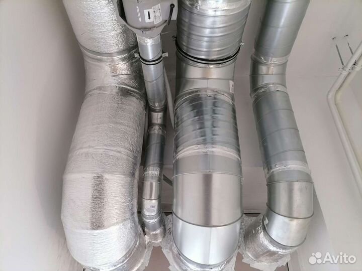 Монтаж систем вентиляции и кондиционирования