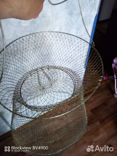 Садок рыболовный металлический