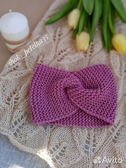 Повязка на голову весна