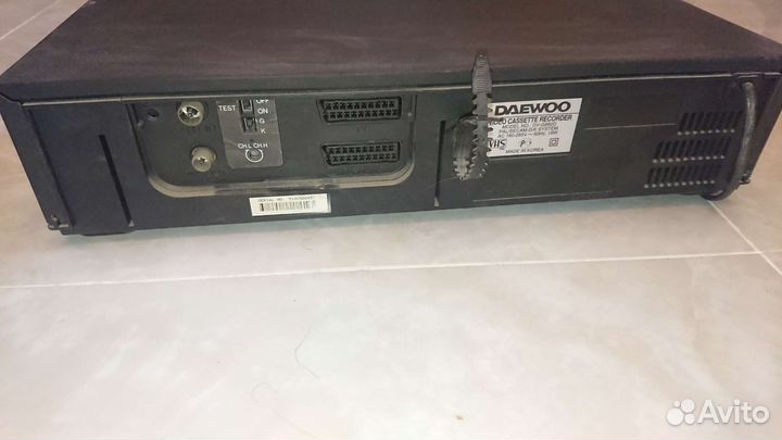 Видеомагнитофон daewoo dv g892d