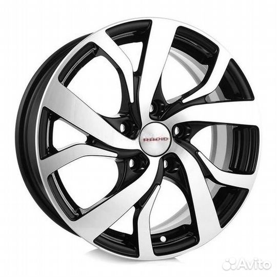 R16 5x110 6,5J ET39 65,1 К&К Палермо Алмаз чёрный