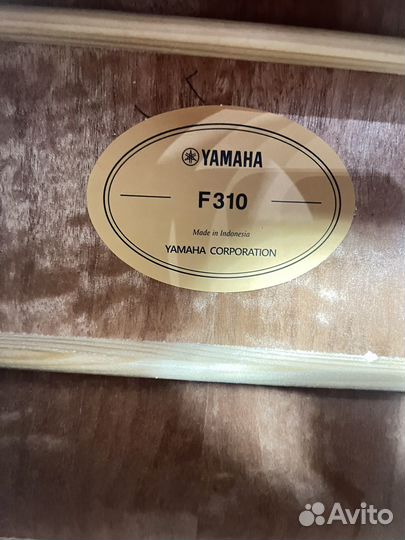 Акустическая гитара yamaha f310