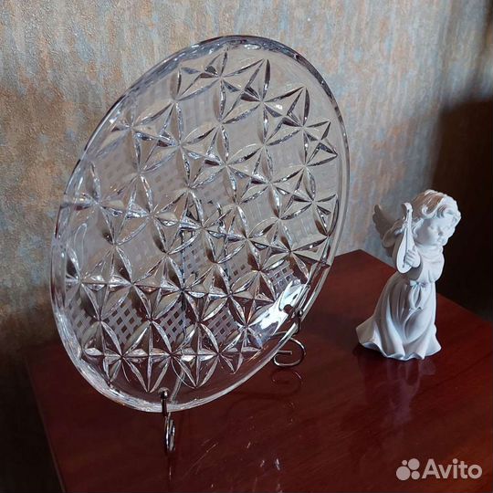 Хрустальное блюдо