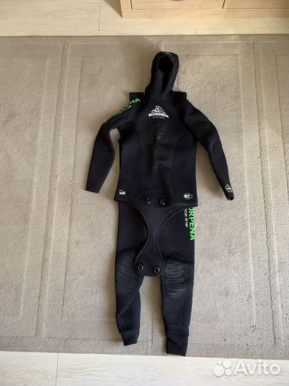 Гидрокостюм для подводной охоты 5мм, размер М