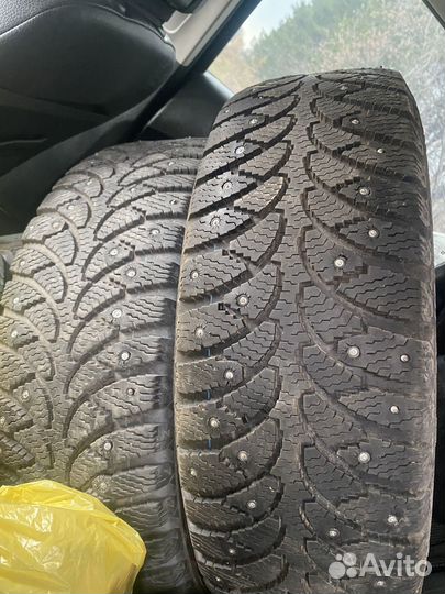 Зимняя резина 205 60 r16 бу