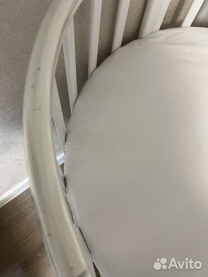 Детская кроватка круглая
