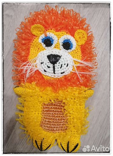 Мочалка-игрушка