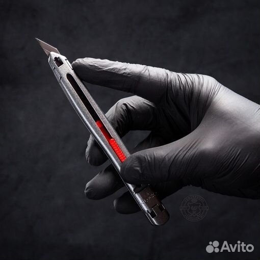 Нож канцелярский SDI по коже