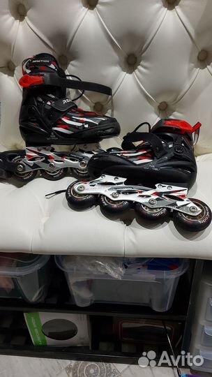 Коньки роликовые детские раздвижные р.26-31