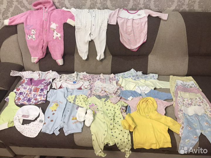 Детские веши от 0 до года