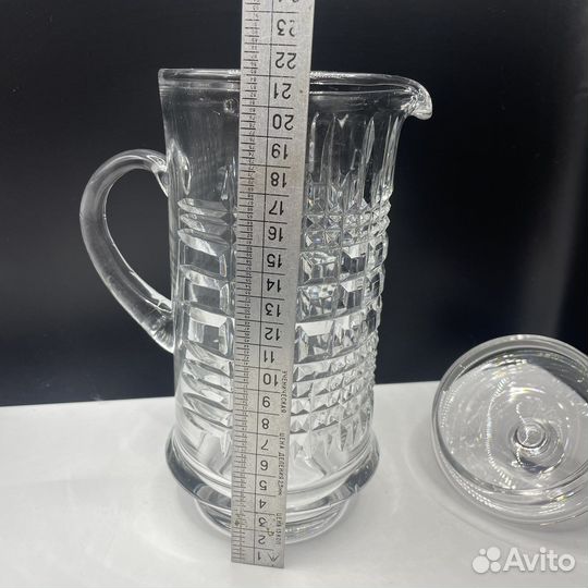 Хрустальный графин с крышкой СССР (Сзр)