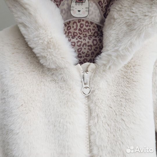 Шубка для девочки на рост 98 см