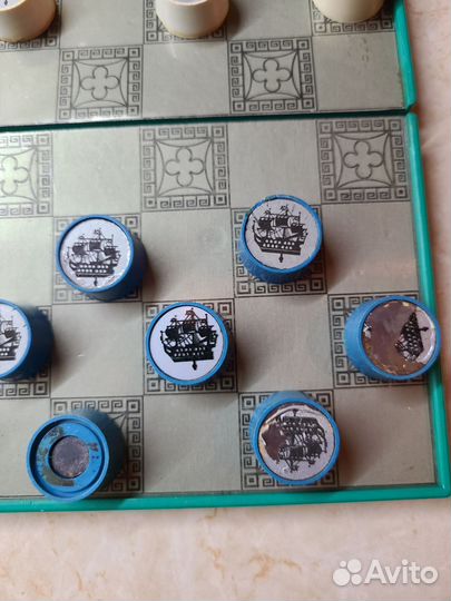 Шашки магнитные 