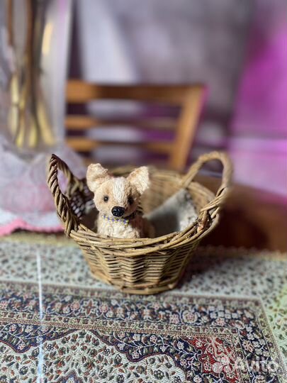 Тедди корги корманная игрушка