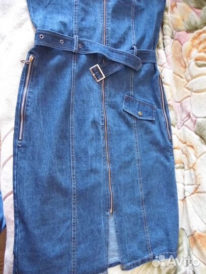Джинсовый сарафан новый