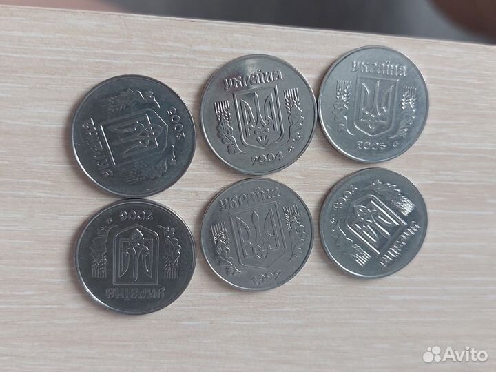 Монеты 5копеек Украина