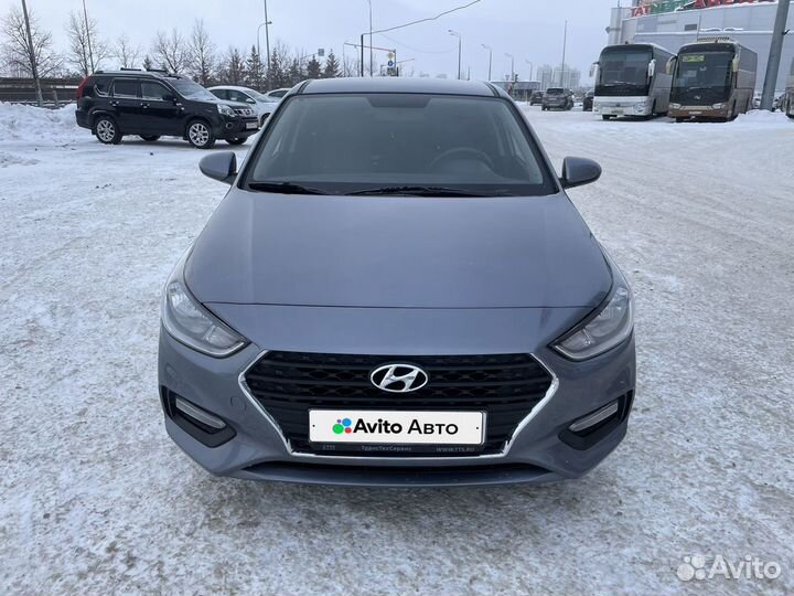 Hyundai Solaris 1.4 AT, 2017, 65 540 км