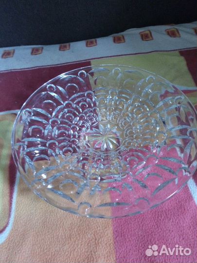 Хрустальная ваза для фруктов