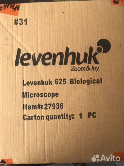Микроскоп levenhuk 625