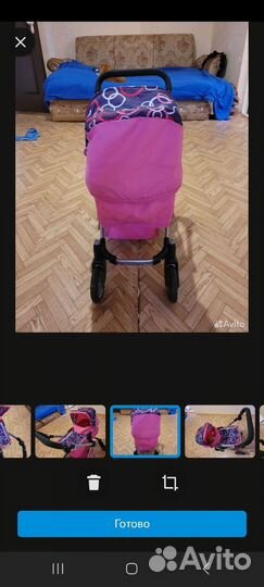 Коляска с куклой
