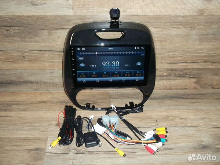 Магнитола Renault Kapture Android с камерой GPS