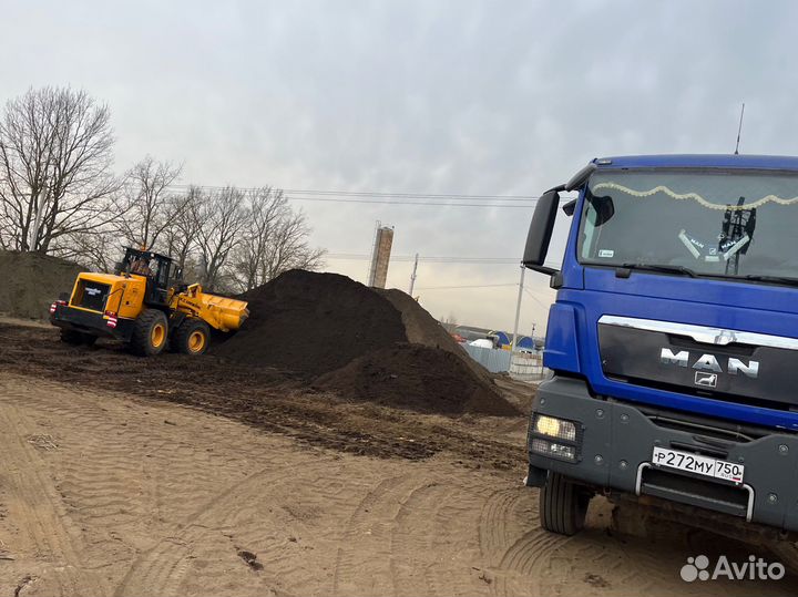 Плодородный грунт в мешках и навалом
