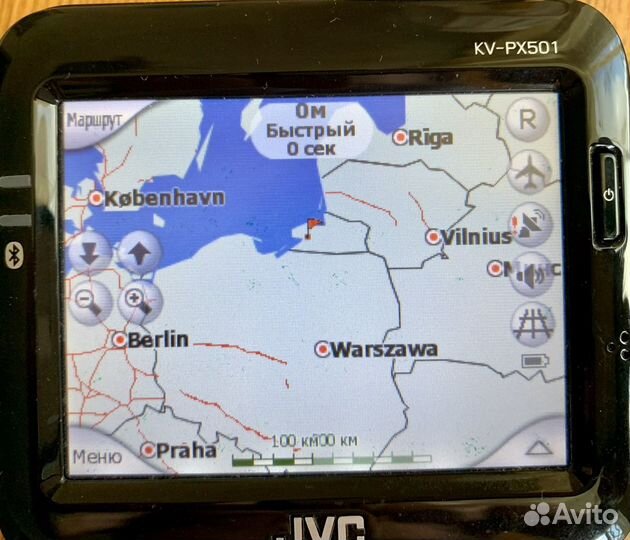 GPS навигатор JVC