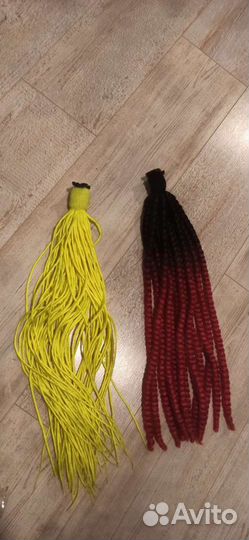 Хвост на шлем. Дреды на шлем. Мотоцикл