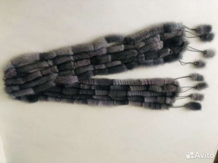 Норковый шарф (новый)