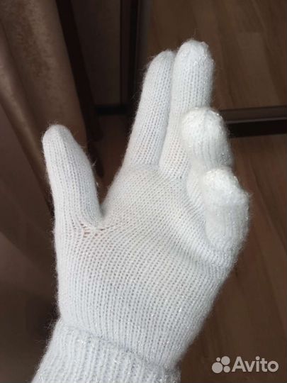 Шапка и перчатки