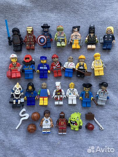 Конструктор lego и фигурки