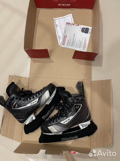 Коньки хоккейные ссм 42,5 размер D