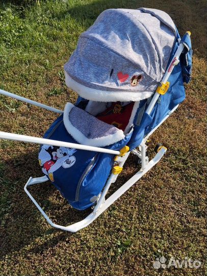 Санки коляска Ника Дисней Бэйби 2