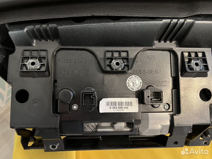 Передняя верхняя панель W221 в полном сборе