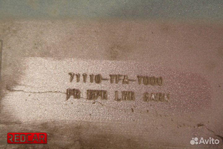 Спойлер бампера перед Honda CR-V 4 рестайл (15)