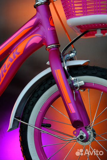 Детский велосипед lorak junior 14 Girl Doll