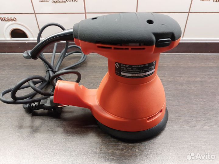 Эксцентриковая шлифмашина мшэ-240/125Э новая