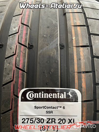 Continental ContiSportContact 6 245/35 R20 и 275/30 R20 97Y