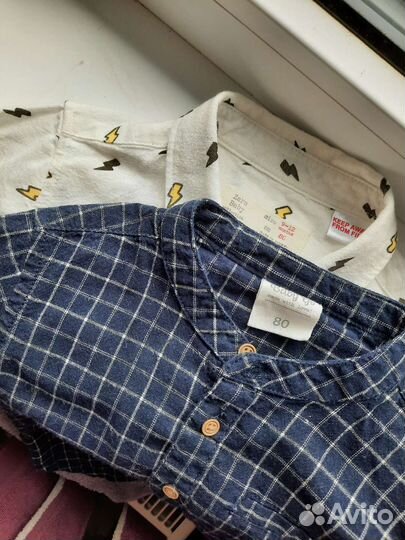 Рубашки для мальчика 80 zara baby go
