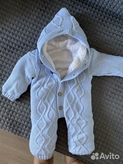 Вязаный комбинезон