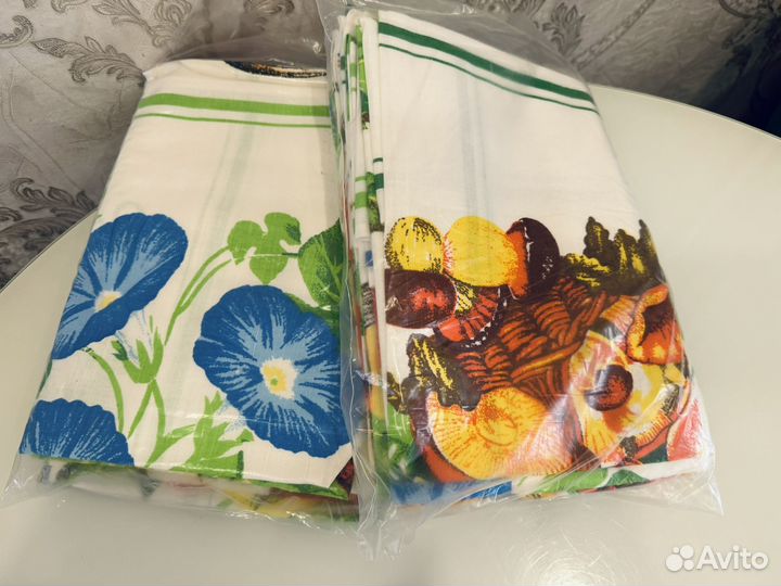 Кухонные полотенца полулен