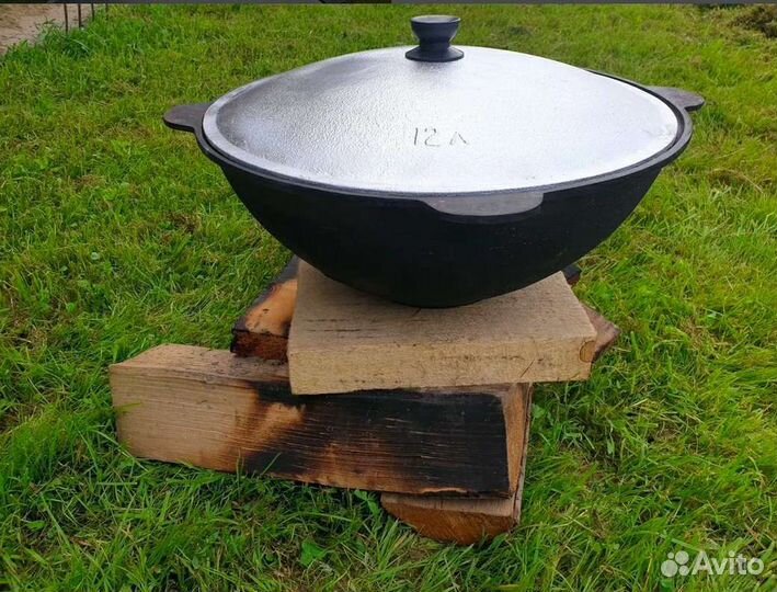 Казан чугунный