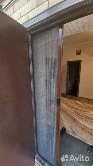 Москитная сетка на балконную дверь антикошки сетка