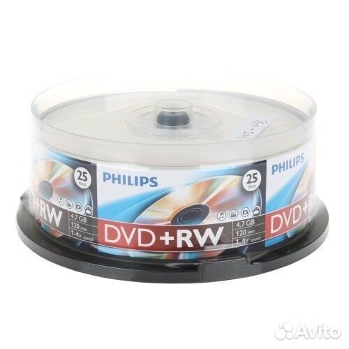 Диск DVD+RW Philips 4.7Gb